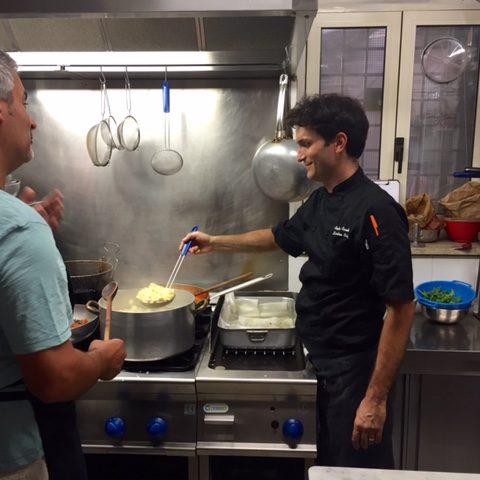 chef andrea cooking class rome